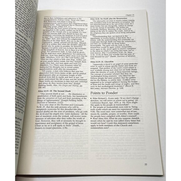 Book of Mormon Student Manual Religion 121 and 122 LDS Mormon 1989 - Picture 7 of 9